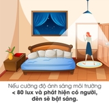 Bóng đèn LED BULB cảm biến A60.PIR/9W RẠNG ĐÔNG