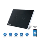 Công tắc cảm ứng âm tường thông minh 2 nút bấm RD SW.2 RẠNG ĐÔNG