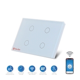 Công tắc cảm ứng âm tường thông minh 4 nút bấm RD SW.4F RẠNG ĐÔNG