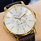 ORIENT MULTIHANDS AUTOMATIC YELLOW GOLD SEZ09002S0