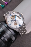 HAMILTON JAZZMASTER OPEN HEART H32705152 MẶT TRẮNG KIM XANHH32705152 - QUA SỬ DỤNG