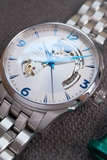 HAMILTON JAZZMASTER OPEN HEART H32705152 MẶT TRẮNG KIM XANHH32705152 - QUA SỬ DỤNG