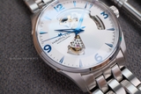 HAMILTON JAZZMASTER OPEN HEART H32705152 MẶT TRẮNG KIM XANHH32705152 - QUA SỬ DỤNG