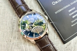 ORIENT STAR RETROGRADE RK-DE0302E GREEN DIAL