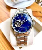 ORIENT STAR OPEN HEART RE-AT0001L00B MẶT XANH BLUE