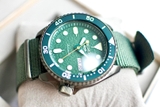 SEIKO 5 SPORTS AUTOMATIC SRPD77K1 GREEN DIAL