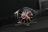 ORIENT STAR SLIM SKELETON AUTOMATIC RK-HJ0004R MẶT ĐỎ ĐEN