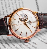 ORIENT BAMBINO OPEN HEART RA-AG0001S10B ROSE GOLD