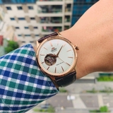 ORIENT BAMBINO OPEN HEART RA-AG0001S10B ROSE GOLD