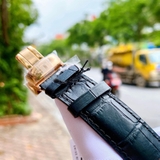 TISSOT LE LOCLE POWERMATIC 80 T006.407.36.053.00 ( T0064073605300 ) MẶT ĐEN DÂY DA