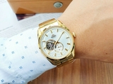 ORIENT SMALL SECOND OPEN HEART RA-AR0007S10B FULL GOLD