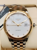 LONGINES FLAGSHIP DAY DATE DIAMOND DEMI ROSE GOLD L4.974.3.99.7