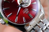 ORIENT OPEN HEART WV0371DB AUTOMATIC MẶT ĐỎ HIẾM - QUA SỬ DỤNG
