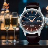 SEIKO PRESAGE COCKTAIL PURPLE SUNSET SRPK75J1 LIMITED 9000C