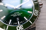 ORIS AQUIS DATE AUTOMATIC GREEN 01 733 7730 4157-07 4 24 - QUA SỬ DỤNG