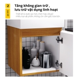 Bộ Lavabo tủ Caesar LF5255 + EH05255AWV