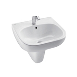 Lavabo chậu rửa mặt American Standard 0955-WT treo tường + chân ngắn 0755-WT