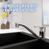 Vòi chậu rửa chén nóng lạnh Caesar K375C