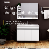 Lavabo tủ Caesar LF5028 + EH15028AV