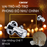 Van T Chia Nước Caesar BF428 (Ø21) Xi Mạ