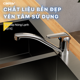 Vòi chậu rửa chén Caesar K511C nóng lạnh