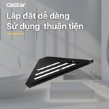Kệ Inox góc phòng tắm Q6314B màu đen
