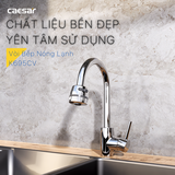 Vòi chậu rửa chén Caesar K695CV nóng lạnh