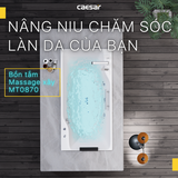 Bồn tắm dài Caesar MT0870a loại xây massage dài 1m7