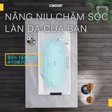 Bồn tắm dài Caesar AT0870 dài 1m7 loại xây