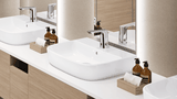 Vòi lavabo chậu rửa mặt INAX AMV-91K nóng lạnh cảm ứng + bộ chuyển đổi
