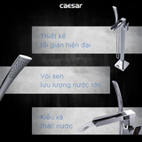 Vòi sen gắn bồn tắm Caesar AS689C nóng lạnh