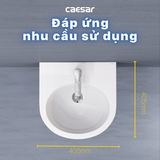 Lavabo chậu rửa mặt Caesar L2140 treo tường