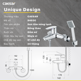Vòi sen tắm nóng lạnh Caesar S403C