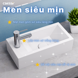 Lavabo Caesar LF5239L Treo Tường - Đặt Bàn