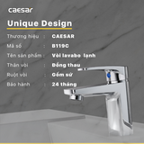Vòi lavabo chậu rửa mặt Caesar B119C nước lạnh