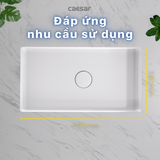 Lavabo chậu rửa mặt Caesar LF5130 âm bàn
