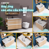 Lavabo tủ Caesar LF5028 + EH15028DDLW7V