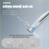 Bồn cầu 2 khối CD1341 nắp rửa điện tử TAF512H