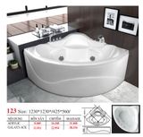 Bồn tắm góc Việt Mỹ 123 dài 1m23