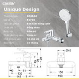 Vòi sen tắm nóng lạnh Caesar S573C