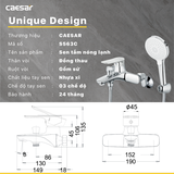 Vòi sen tắm nóng lạnh Caesar S563C