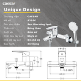 Vòi sen tắm nóng lạnh Caesar S393C