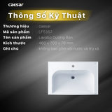 Lavabo Caesar LF5357 Treo Tường - Đặt Bàn