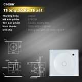 Chậu Rửa Lavabo Dương Bàn CAESAR LF5038