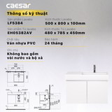 Lavabo tủ Caesar LF5384 + EH05382AV