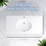 Chậu Rửa Lavabo Dương Bàn CAESAR LF5028
