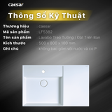 Lavabo Caesar LF5382 Treo Tường - Đặt Bàn