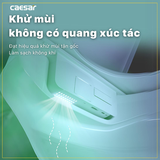 Bồn cầu 2 khối CD1320 nắp rửa điện tử TAF512H