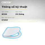 Nắp Bàn Cầu Trẻ Em Caesar M284 Rơi Êm
