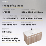 Lavabo tủ Caesar LF5028 + EH15028AW7V